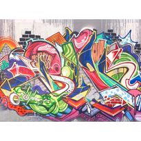 Kuvatapetti A.S. Creation Designwalls Graffiti, 350x255cm, monivärinen