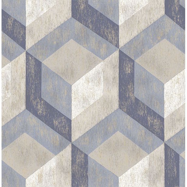 Tapetti Fine Decor Trilogy 3D Cubes