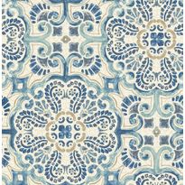 Tapetti Fine Decor Trilogy Oriental, sininen