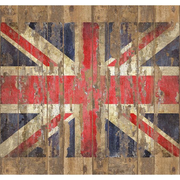 Kuvatapetti Galerie Grunge Digital Union Jack, 250x265cm