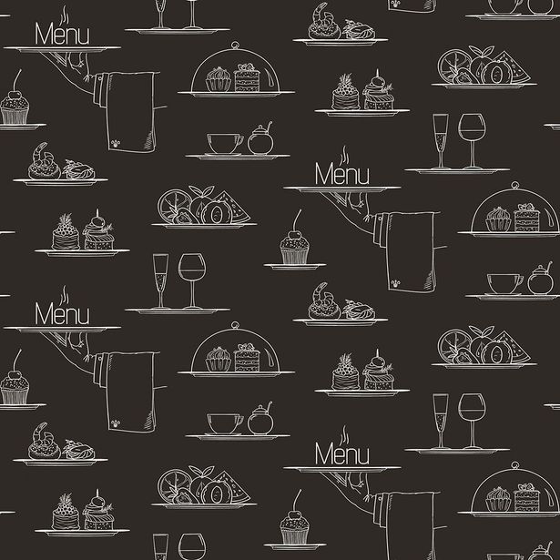 Tapetti Galerie Just Kitchens Chalkboard Menu