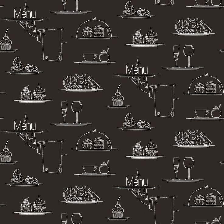 Tapetti Galerie Just Kitchens Chalkboard Menu