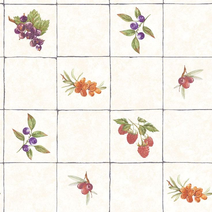 Tapetti Galerie Just Kitchens Fruit Tile