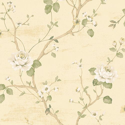 Tapetti Galerie Mansion G67602, keltainen