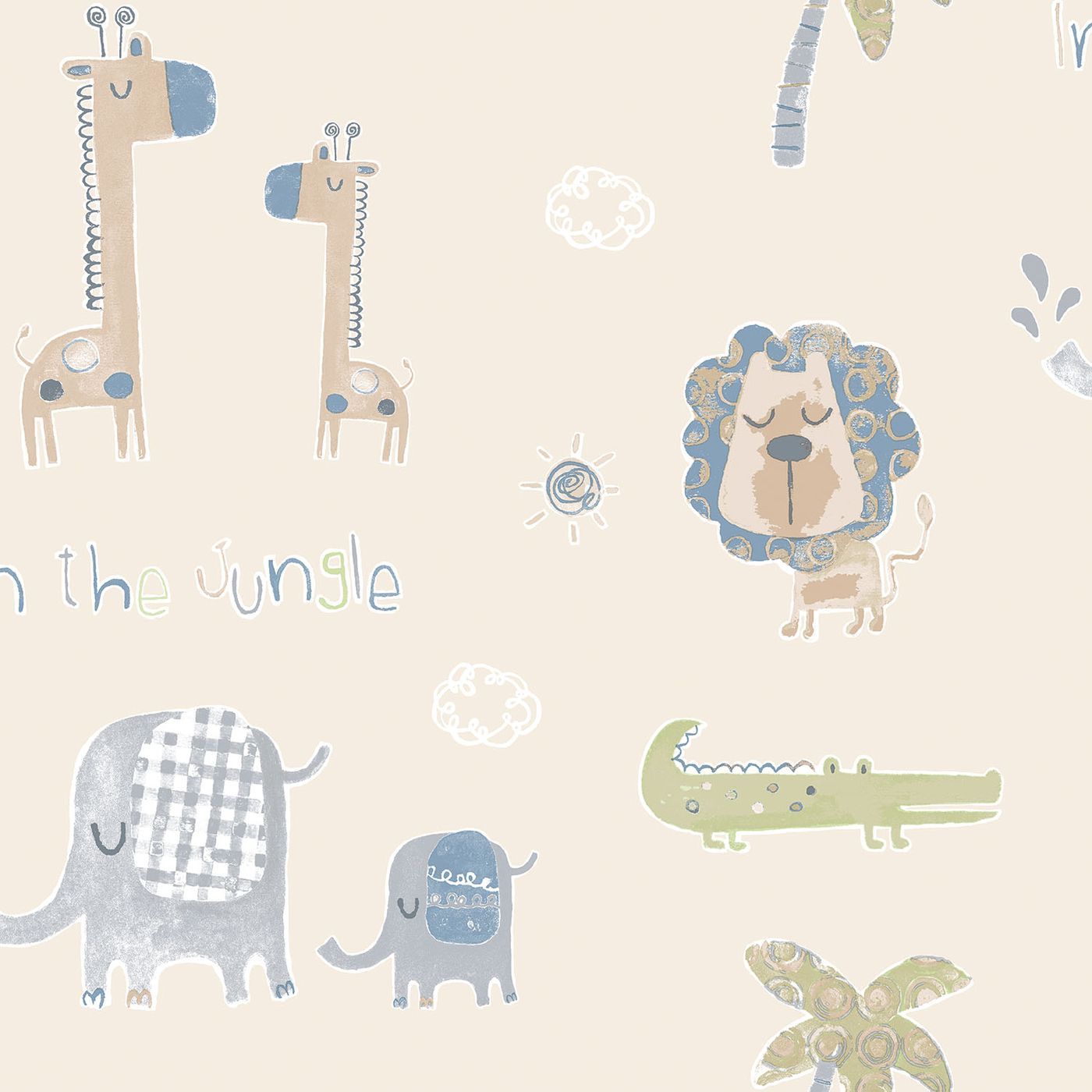 Tapetti Galerie Tiny Tots 2 G78378, beige