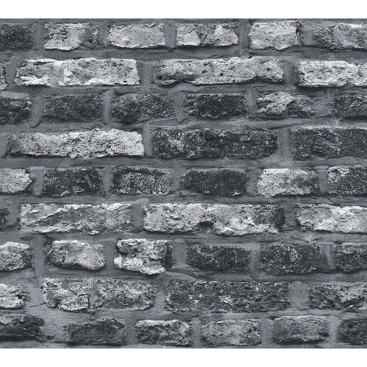 Tiilitapetti A.S. Creation Best of Wood'n Stone II C T2812, harmaa
