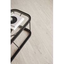 Parketti Timberwise Tammi Classic Sky White, harjattu, öljyvahattu