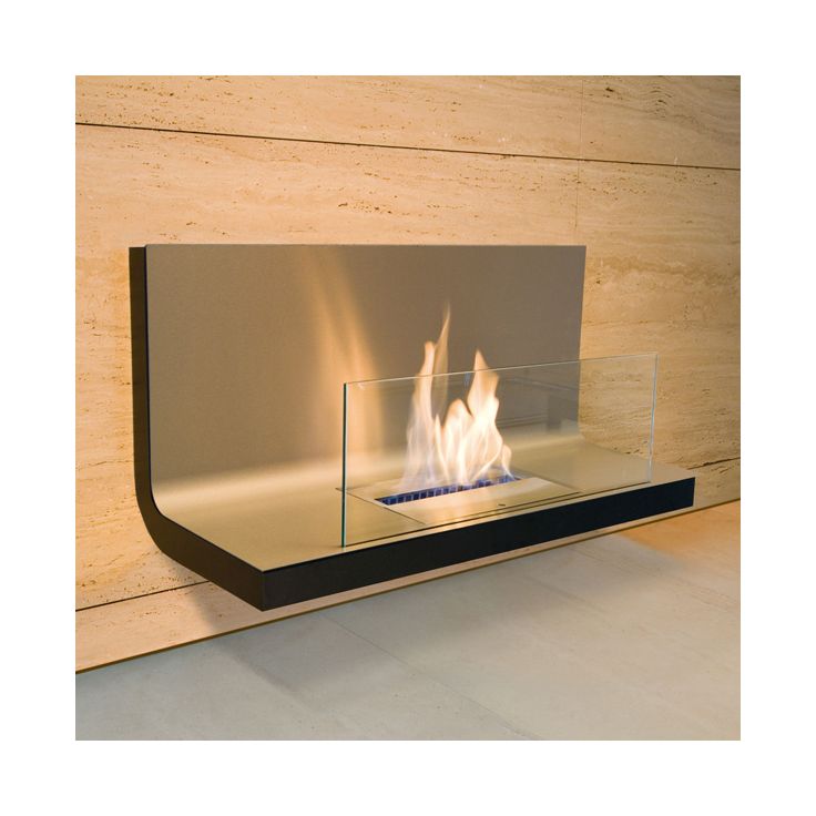 Biotakka Wall Flame, 83x46x40cm, rosteri/musta, seinään