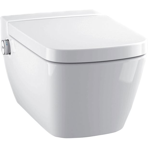 Pesevä WC-istuin TECEone Bidé, termostaattisäädöllä, valkoinen