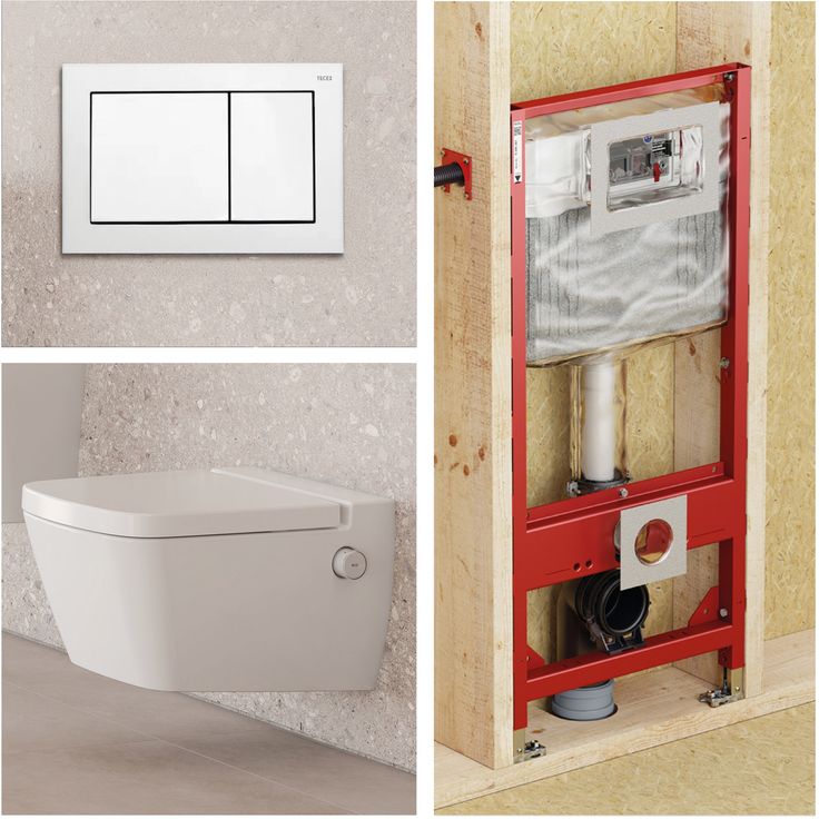 Seinä-WC-paketti Tece TH Pro 3