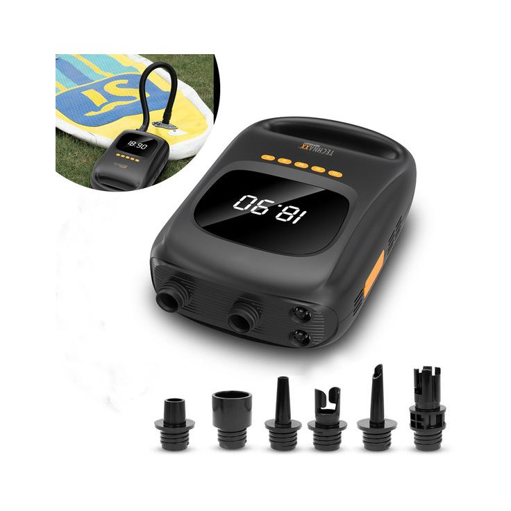Ilmapumppu Technaxx SUP TX-266, akkukäyttöinen, powerbank-toiminnolla
