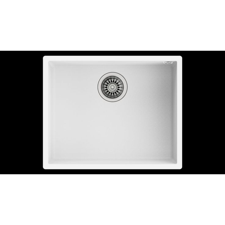 Keittiöallas Teka SQUARE 50.40 TG, 540x440mm, tegranit, valkoinen