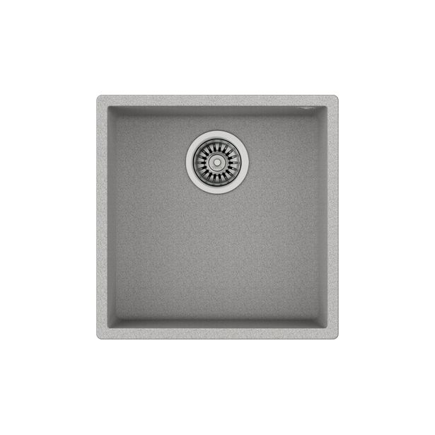Keittiöallas Teka SQUARE 40.40 TG, 440x440mm, tegranit, harmaa