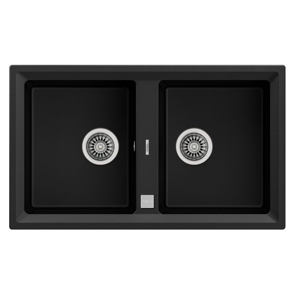 Keittiöallas Teka STONE 90 B-TG, 860x510mm, tegranit, musta