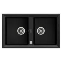 Keittiöallas Teka STONE 90 B-TG, 860x510mm, tegranit, musta