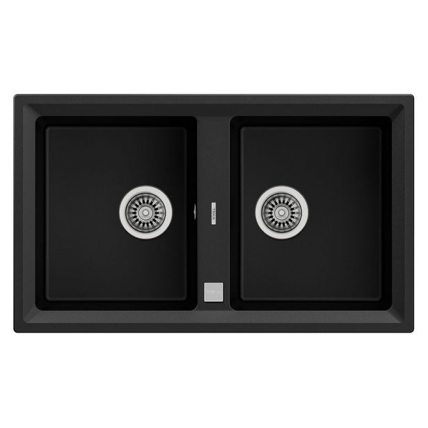 Keittiöallas Teka STONE 90 B-TG, 860x510mm, tegranit, musta