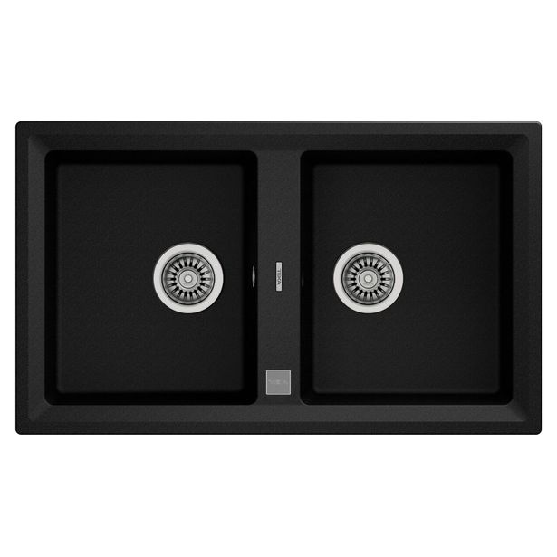 Keittiöallas Teka STONE 90 B-TG, 860x510mm, tegranit, metallinmusta