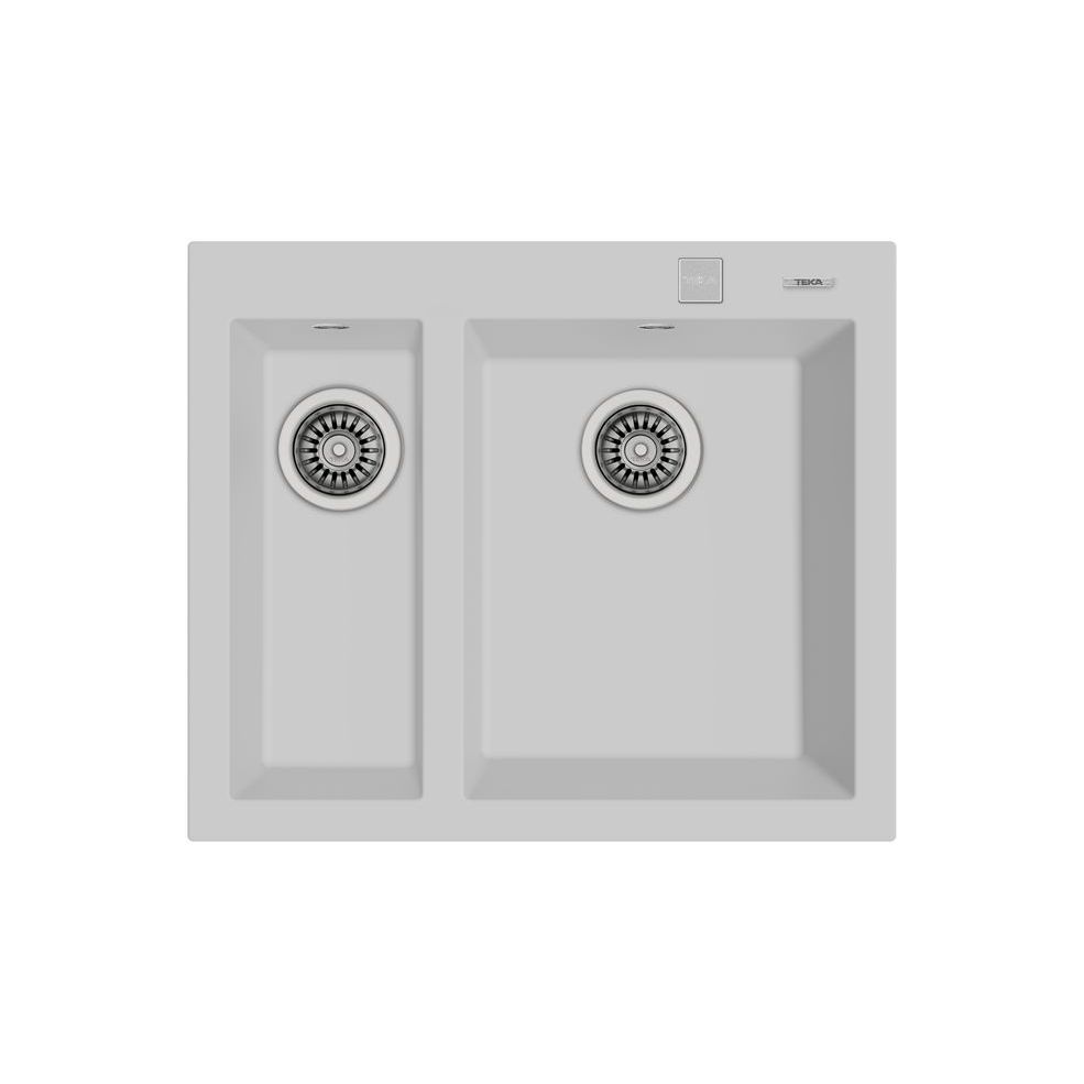 Keittiöallas Teka FORSQUARE 590 TG, 590x500mm, tegranit, valkoinen