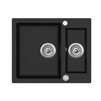 Keittiöallas Teka Clivo 60 S-TQ, 610x465mm, tegranit, musta graniitti