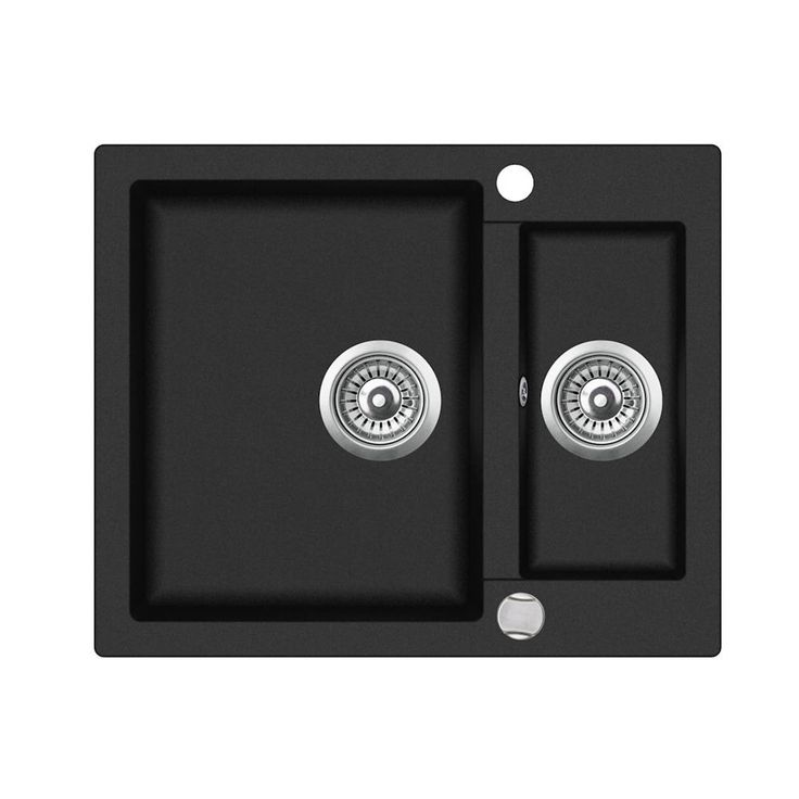 Keittiöallas Teka Clivo 60 S-TQ, 610x465mm, tegranit, musta graniitti