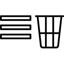 3 x hylly, 1 x pyykkikori