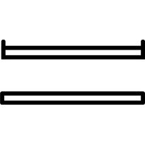 1 x vaatetanko, 1 x hylly 1004045