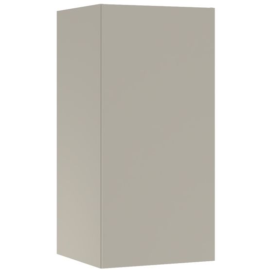 Korkea kaappi Temal, vasenkätinen, 40x48x123.4 cm, matta greige