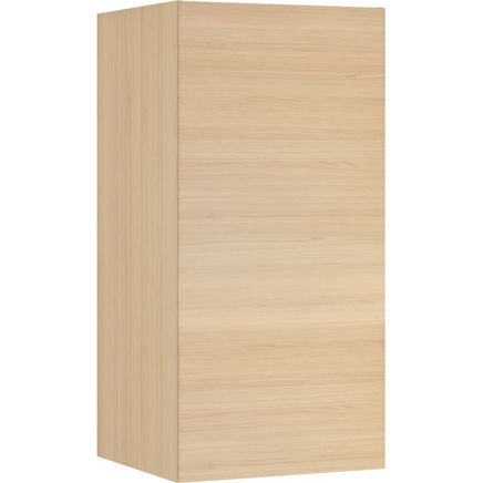 Korkea kaappi Temal, oikeakätinen, 45x58x123.4 cm, vaalea tammi