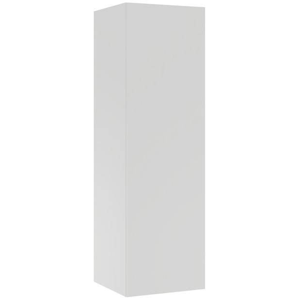 Korkea kaappi Temal, oikeakätinen, 50x58x196.1 cm, valkoinen (01)