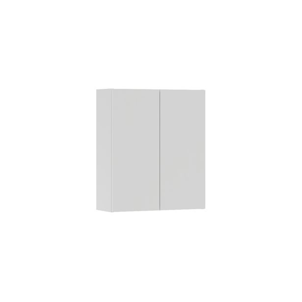 Seinäkaappi Temal, 2 ovea, 80x20x58.6 cm, valkoinen (01)