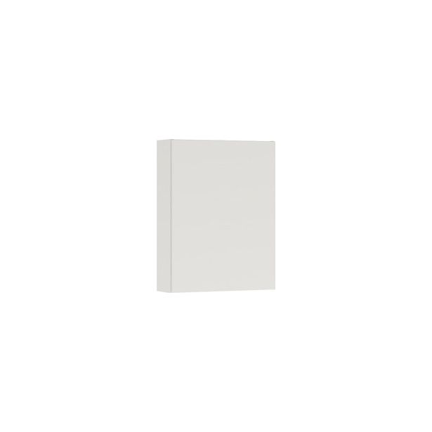 Seinäkaappi Temal, 2 ovea, 60x17x65.5 cm, valkoinen