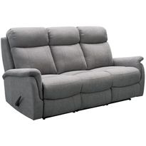 Mekanismisohva Tenstar Rubin, 3-istuttava, harmaa