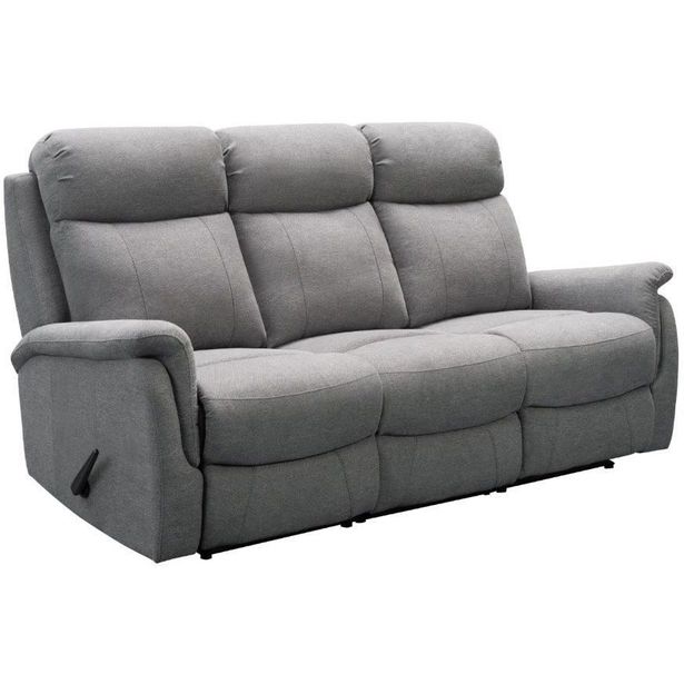Mekanismisohva Tenstar Rubin, 3-istuttava, harmaa