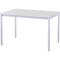 Ruokapöytä Tenstar Polar, 120cm, valkoinen