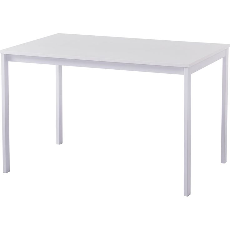 Ruokapöytä Tenstar Polar, 120cm, valkoinen