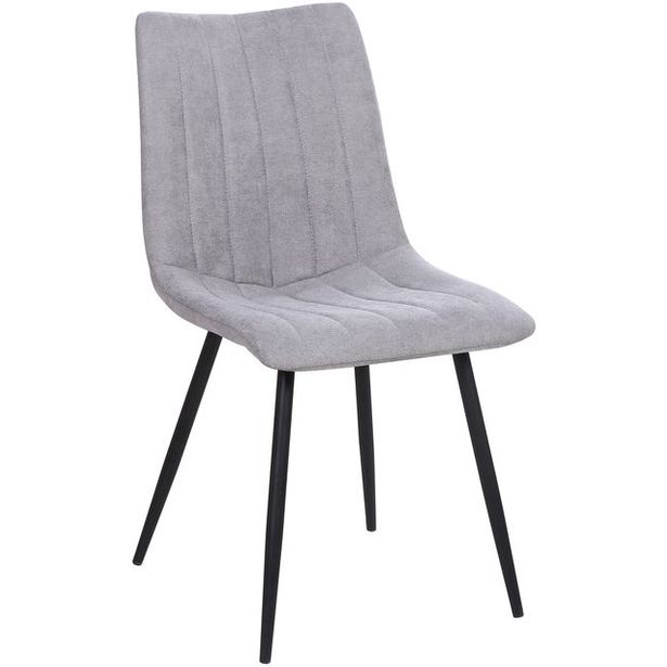 Ruokapöydän tuoli Tenstar Tosca, vaaleanharmaa, 2 kpl