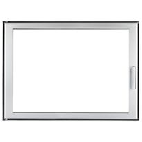 Luukku 550x410 mm teräs satiinikromi