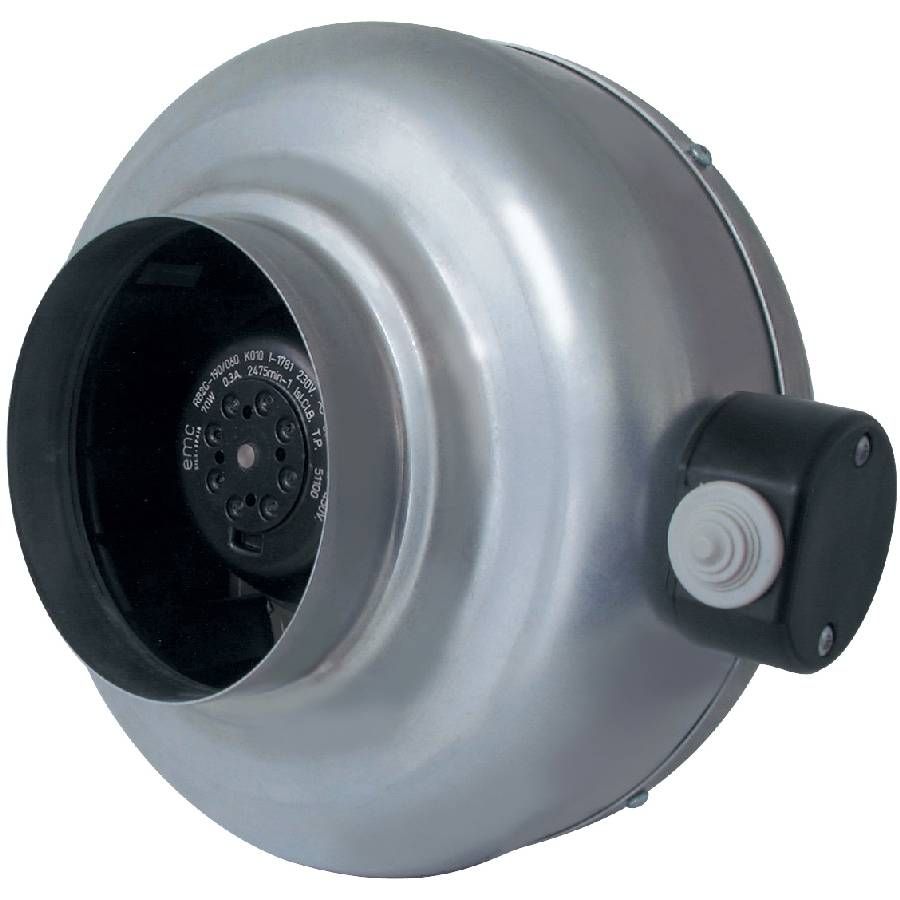 Kanavapuhallin Thermex, 125 NK, IV-kanavan halkaisija 125 mm