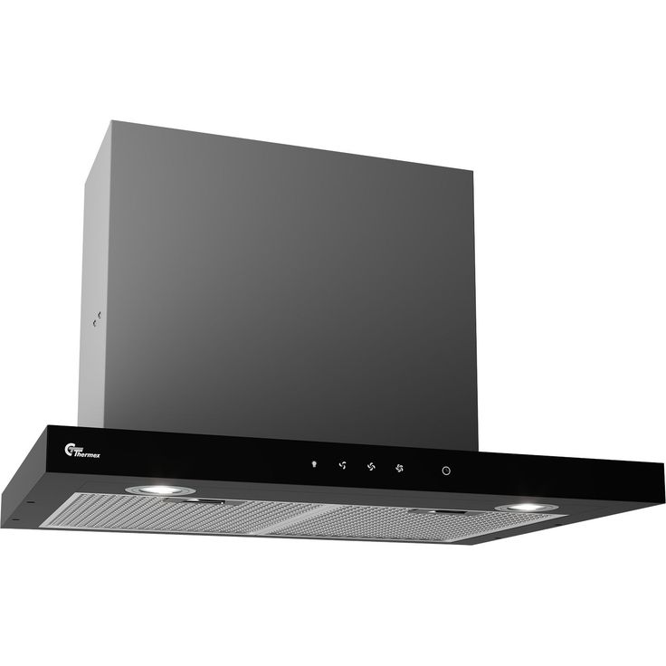 Liesituuletin Thermex Super Silent GT, 600mm, musta, omalla moottorilla