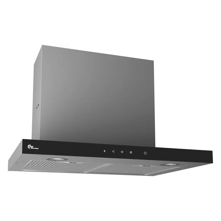 Liesituuletin Thermex Super Silent GT Smart Home, 600 mm, sisäinen moottori, musta/rst