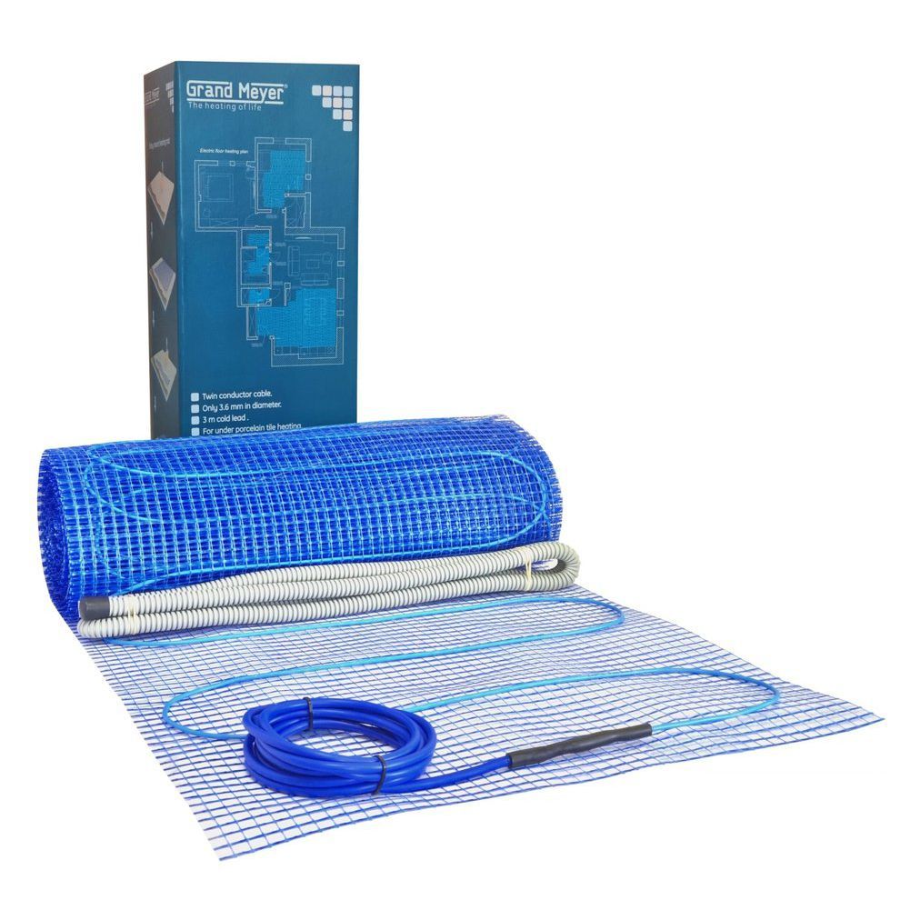 Lattialämmitysmatto Grand Meyer THM200 9 m², 200W/m², 1800W