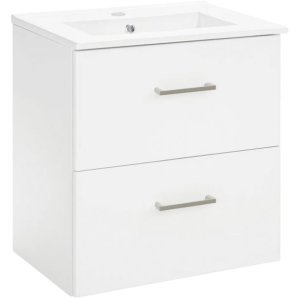 Allaskaappi Tammiholma Viilu laatikoilla 50x37,5x55 cm pyökki/poppelivaneria