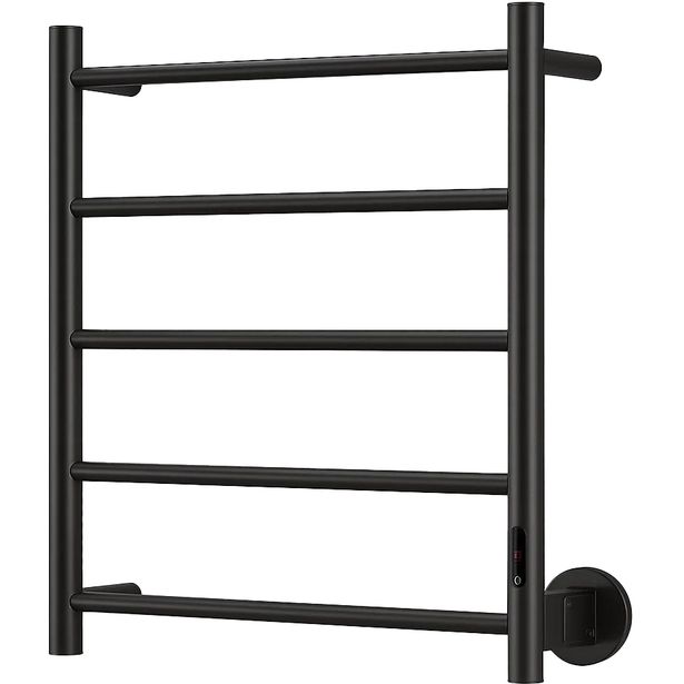 Pyyhekuivain Tammiholma INOX, 43 W, matta musta