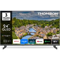 Televisio Thomson 24&quot; QLED HD Google Smart TV 5.0 12V/230V 