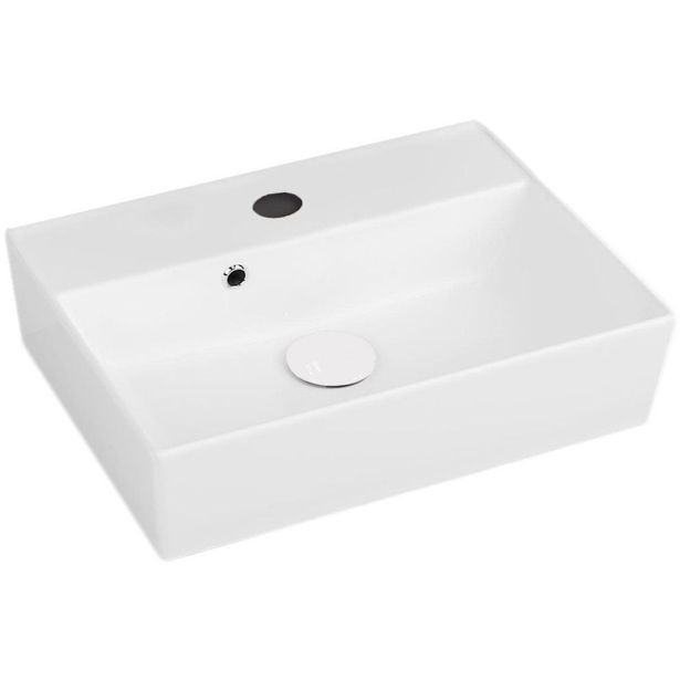 Malja-allas Tammiholma Amadora, 500x380x130mm, valkoinen, Verkkokaupan poistotuote