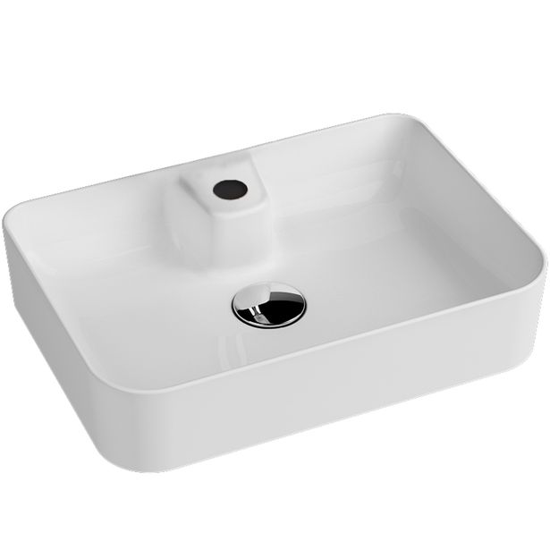 Malja-allas Tammiholma Tomar, 500x350x110mm, valkoinen