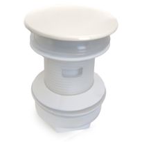 Pohjaventtiili Tammiholma, pop-up, ylivuotosuojalla, valkoinen