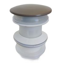 Pohjaventtiili Tammiholma, pop-up, ei ylivuotosuojaa, taupe