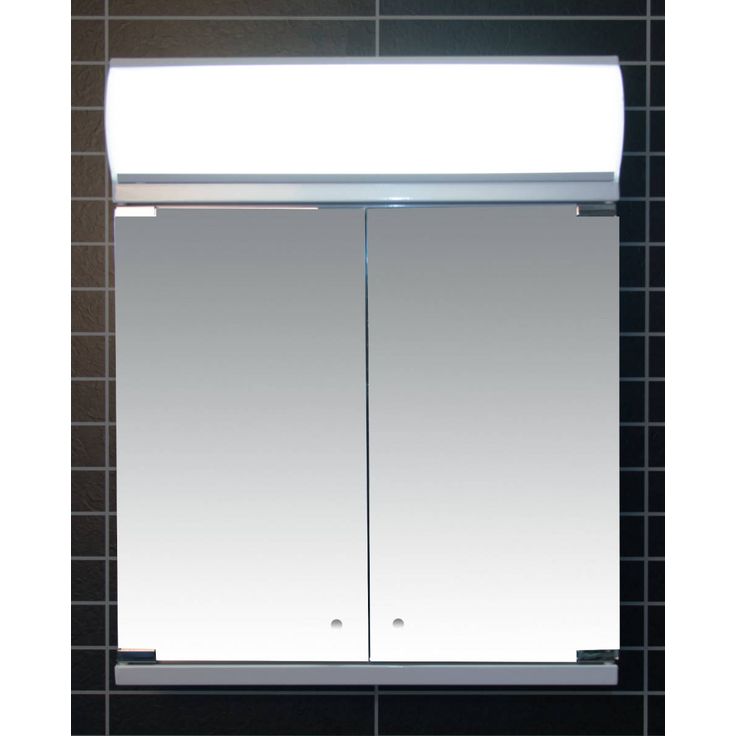 Peilikaappi LED-valaisimella Tammiholma Nemi, 50x62cm, 28W, vikavirtasuojakytkin, Verkkokaupan poistotuote