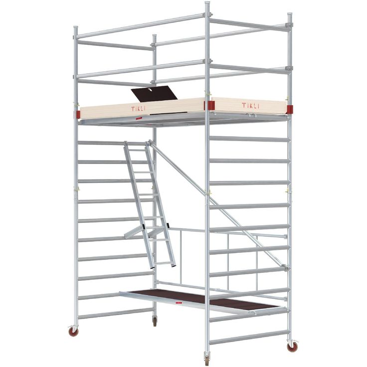 Asennusteline Tikli Jumbo 250BK+1+1, 250x135cm, 2.8m tasokorkeus